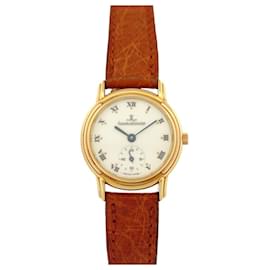 RELÓGIO VINTAGE JAEGER LECOULTRE ODYSSEU 168.7.21 QUARTZ OURO AMARELO 18K 24 MM