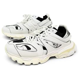 NEUF CHAUSSURES BALENCIAGA SNEAKERS TRACK 40 41 BLANC NOIR BASKETS SNEAKERS - Balenciaga