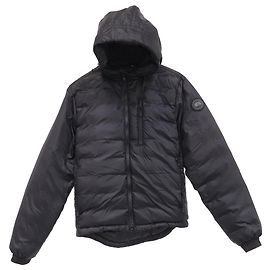 Lodge Hoody Black Label di Canada Goose in poliammide nera