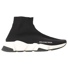 Baskets Speed Balenciaga en polyester noir
