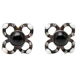 Orecchini a clip con motivo floreale Chanel