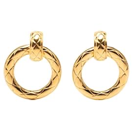 Orecchini Chanel Vintage Matelassé Hoop