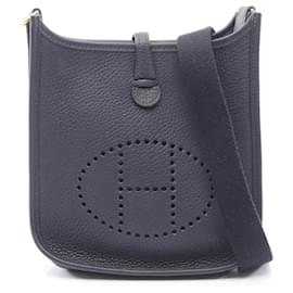 Borsa a tracolla Hermes Evelyne TPM Amazon Blue Nuit - Hermès