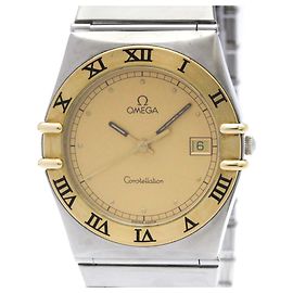 OMEGA Constellation Orologio da Uomo in Oro 18K e Acciaio al Quarzo