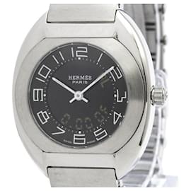 Montre femme en acier inoxydable à quartz Hermes Espace ES1.210 - Hermès