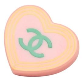 Spilla Chanel Coco Mark con Motivo a Cuore