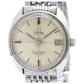 Orologio automatico da uomo Omega Seamaster Cosmic Cal 565 in acciaio