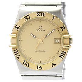 Orologio da polso OMEGA Constellation Quartz in oro 18K e acciaio inossidabile