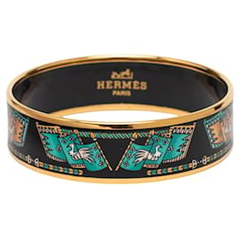 Hermes Enamel GM Cloisonné Bracelet - Hermès