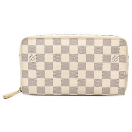 Louis Vuitton Damier Azur Zippy Organizer Long Wallet
