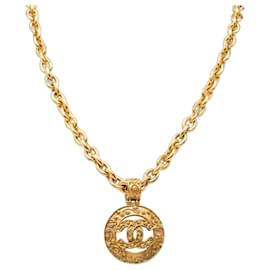 Collana lunga con catena con il logo Coco di Chanel