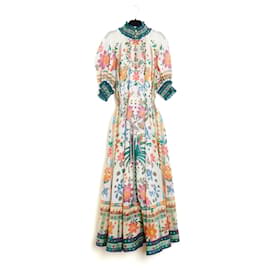zimmermann corsage knot midi dress ZIMMERMANN Daylight Knot Midi Dress | Women's Designer Silk Halter Dress | Emerald