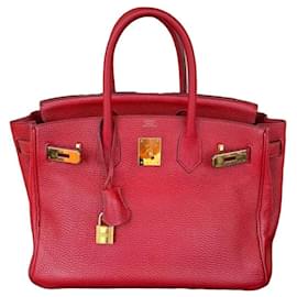 Hermès Birkin 30 Handtasche aus Togo-Leder