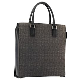 Céline Borsa CELINE C Sulky Nera Argento Auth ka4570