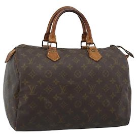 LOUIS VUITTON Borsa Monogram Speedy 30 M41526 LV Auth 183399