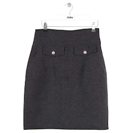 Mini jupe anthracite - Yves Saint Laurent