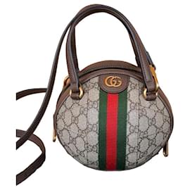 Gucci Mini borsa rotonda Ophidia GG Small
