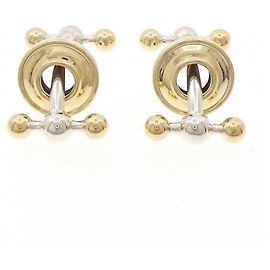 Gemelli Tiffany & Co. in argento e oro giallo