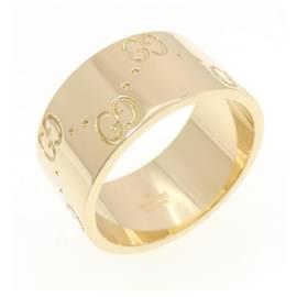 Gucci Icon Band Ring aus 18K Gelbgold