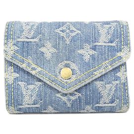 Portafoglio Victorine Monogram Denim Louis Vuitton