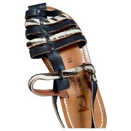 Autre Marque K.Jacques St. Tropez Sandali Gladiatore in Pelle