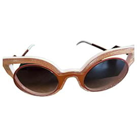 Fendi FF 0137/S Glitter Cat-Eye Sunglasses