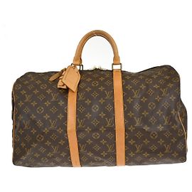Louis Vuitton Keepall Bag Monogram Canvas 50