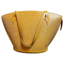 Borsa Louis Vuitton 1995 in pelle Epi gialla