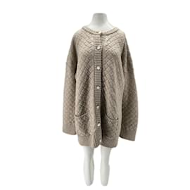 Wollpullover mit Blumenknöpfen - Autre Marque