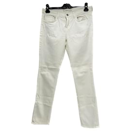 J Brand weiße Baumwolljeans Größe 30