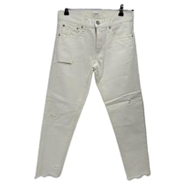 Vaqueros blancos rotos MOUSSY - Autre Marque