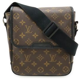 Louis Vuitton Monogram Macassar Bass PM Shoulder Bag Pochette