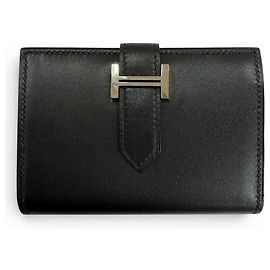 Hermès Portacarte Hermes Bearn Mini Box Calf