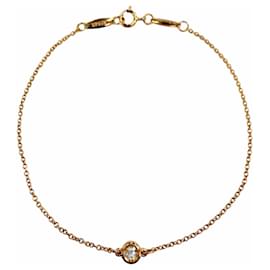 Bracciale con charm Tiffany By the Yard Elsa Peretti in oro rosa - Tiffany & Co
