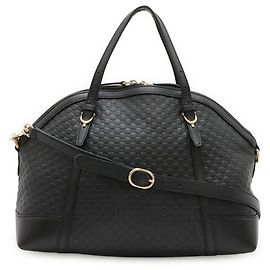 Borsa a mano in pelle Microguccissima Gucci