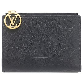 Cartera compacta Lisa Monogram Empreinte negra Louis Vuitton