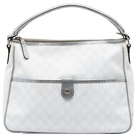 Borsa Joy GG Supreme bianca Gucci