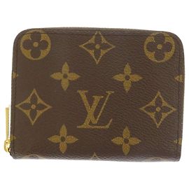 Portamonete Monogram Zippy marrone Louis Vuitton