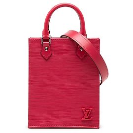 Louis Vuitton Petit Sac Plat in Pink Epi