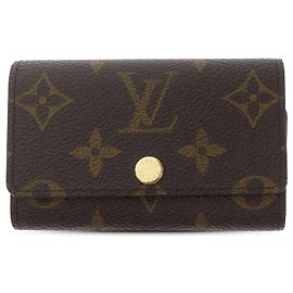 Louis Vuitton Portachiavi 6 chiavi Monogram Multicles marrone