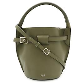 Céline Borsa CELINE Big Bag Bucket Nano in Khaki Green