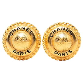 Orecchini Chanel Vintage Round Clip