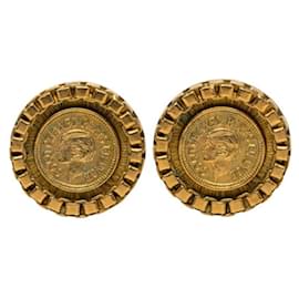Orecchini Chanel Vintage Gold Clip