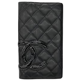 Portafoglio lungo Cambon nero Chanel