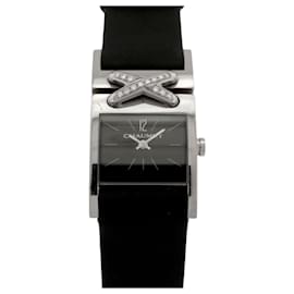 CHAUMET LIENS CROISES GM W15120-22A DIAMANTEN 18K WEISSGOLD QUARTZ UHR - Chaumet