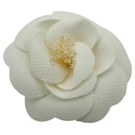 Spilla in tessuto Chanel Camelia