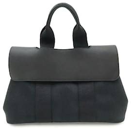 Borsa Tote Hermes Valparaiso PM in pelle nera - Hermès