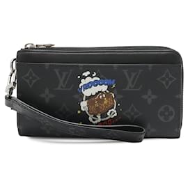 Portafoglio lungo Zippy Monogram Eclipse Louis Vuitton
