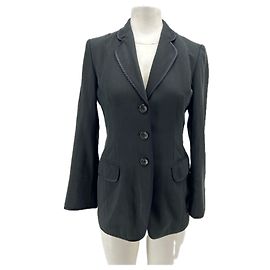 Giacca in cotone nera Cerruti 1881 Taglia 36