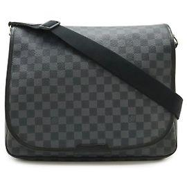 Bolso bandolera Louis Vuitton Damier Graphite Daniel GM